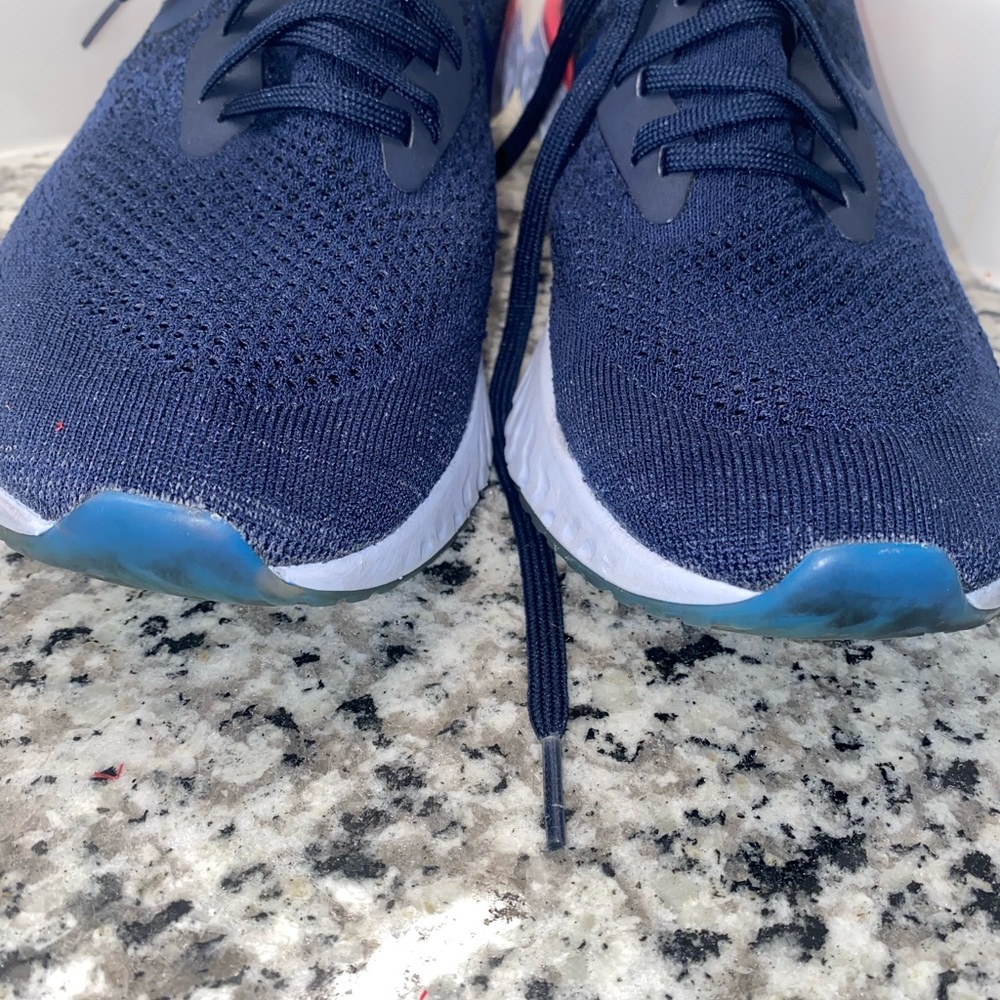 Nike Blue and Yellow Athletic Shoes Lightweight Performance Design - Picture 6 of 8